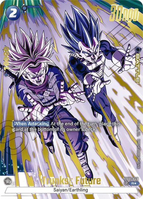 Trunks : Future - FB01-049 (Alternate Art) #fb1-049 – Awakened Pulse Alternate Art Reprints