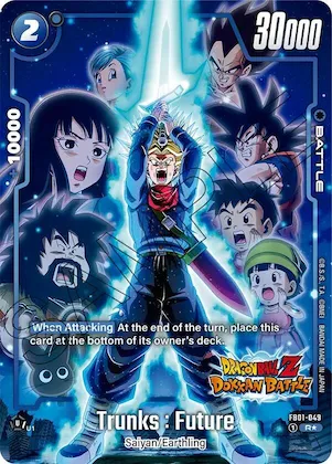 Trunks : Future - FB01-049 (Dragon Ball Z Dokkan Battle Alternate Art) #fb1-049 – Awakened Pulse Alternate Art Reprints