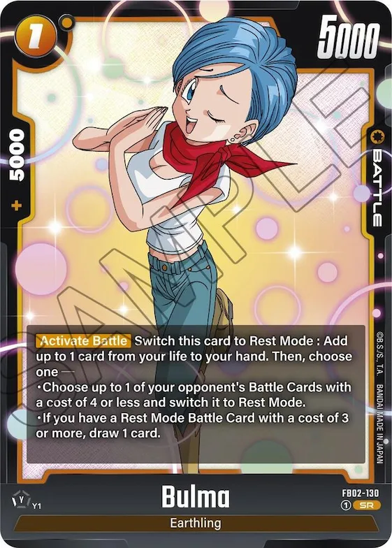 Bulma - FB02-130 #fb2-130 – Blazing Aura