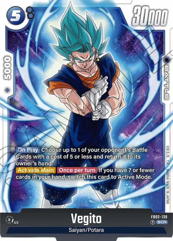 Vegito - FB02-139 #fb2-139 – Blazing Aura