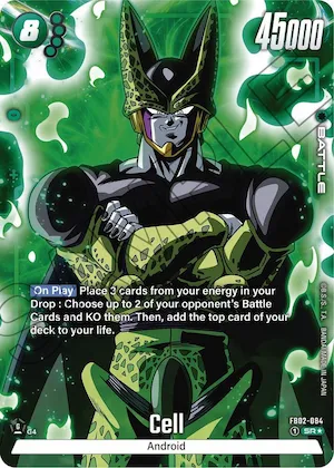 Cell - FB02-084 (Alternate Art) #fb2-084 – Blazing Aura