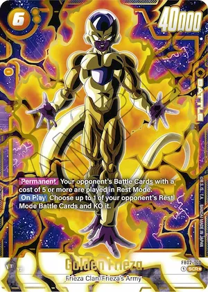 Golden Frieza (Alternate Art) #fb2-140 – Blazing Aura