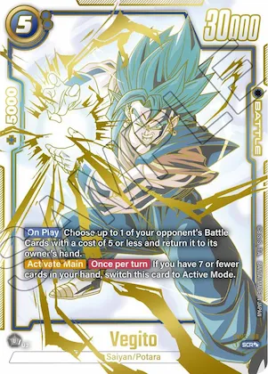 Vegito - FB02-139 (Super Alternate Art) #fb2-139 – Blazing Aura