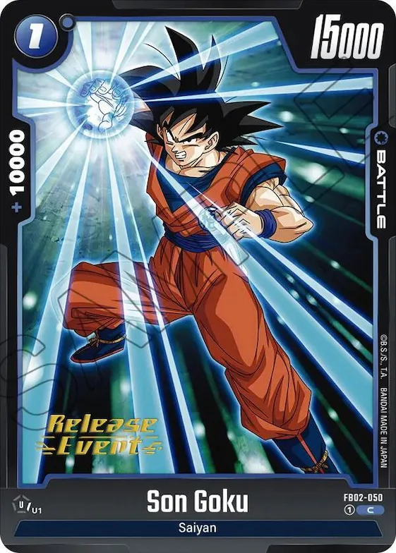Son Goku - FB02-050 #fb2-050 – Blazing Aura Release Event Cards