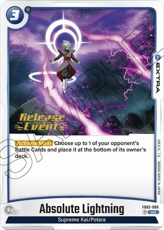 Absolute Lightning #fb2-068 – Blazing Aura Release Event Cards