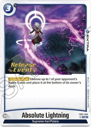 Absolute Lightning #fb2-068 – Blazing Aura Release Event Cards
