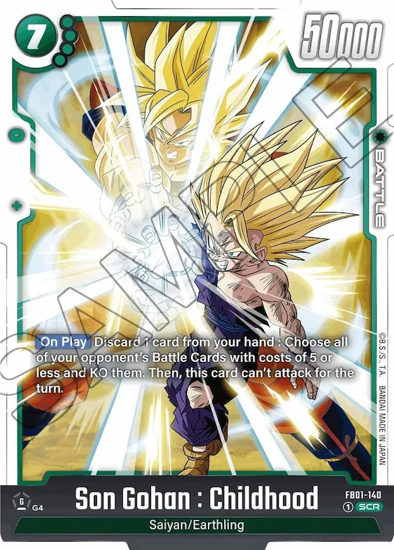 Son Gohan : Childhood - FB01-140 #fb1-140 – Awakened Pulse