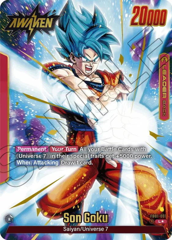 Son Goku - FB01-001 (Alternate Art) #fb1-001 – Awakened Pulse