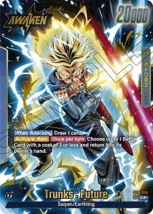 Trunks : Future - FB01-036 (Alternate Art) #fb1-036 – Awakened Pulse