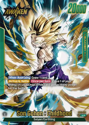 Son Gohan : Childhood - FB01-071 (Alternate Art) #fb1-071 – Awakened Pulse