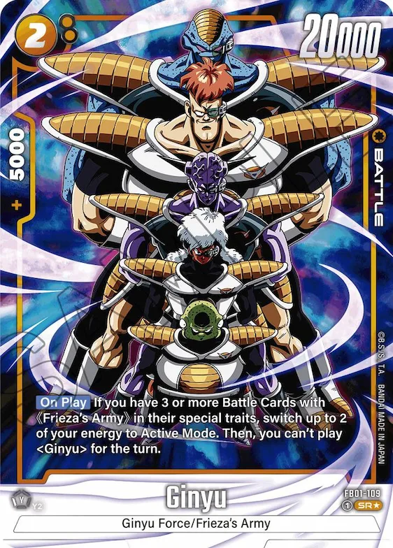 Ginyu - FB01-109 (Alternate Art) #fb1-109 – Awakened Pulse