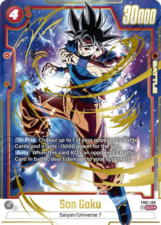 Son Goku - FB01-139 (Alternate Art) #fb1-139 – Awakened Pulse