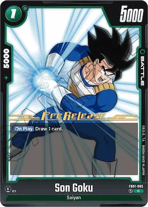 Son Goku - FB01-085 #fb1-085 – Awakened Pulse Pre-Release Cards
