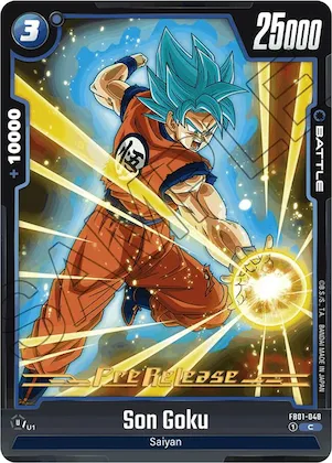 Son Goku - FB01-048 #fb1-048 – Awakened Pulse Pre-Release Cards
