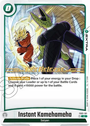 Instant Kamehameha #fb1-101 – Awakened Pulse Pre-Release Cards