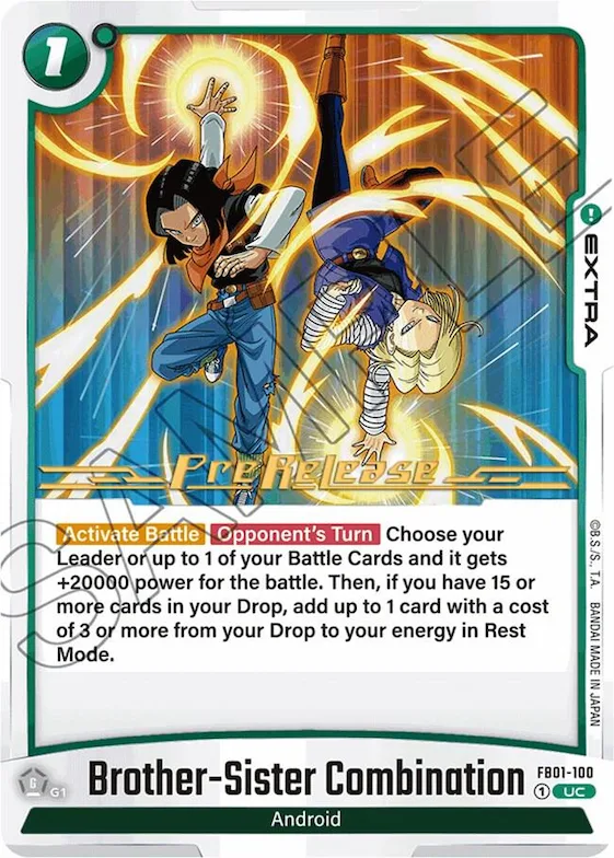 Brother-Sister Combination #fb1-100 – Awakened Pulse Pre-Release Cards