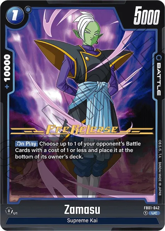 Zamasu - FB01-042 #fb1-042 – Awakened Pulse Pre-Release Cards