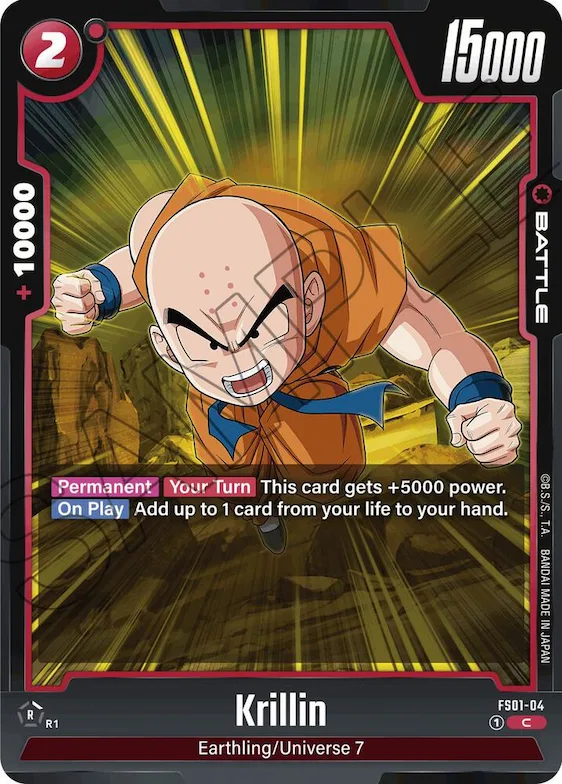 Krillin #fs1-04 – Starter Deck 1: Son Goku