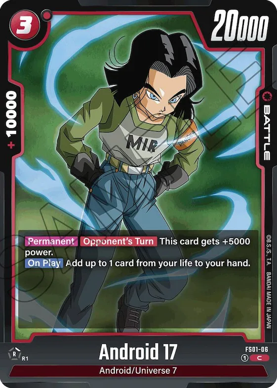 Android 17 #fs1-06 – Starter Deck 1: Son Goku