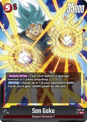 Son Goku - FS01-08 #fs1-08 – Starter Deck 1: Son Goku
