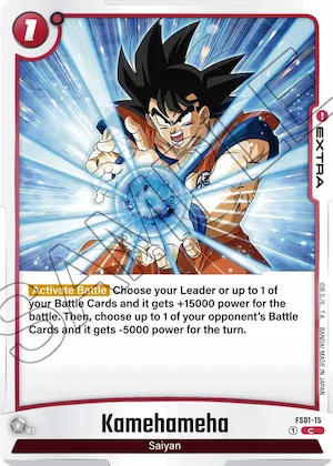 Kamehameha #fs1-15 – Starter Deck 1: Son Goku