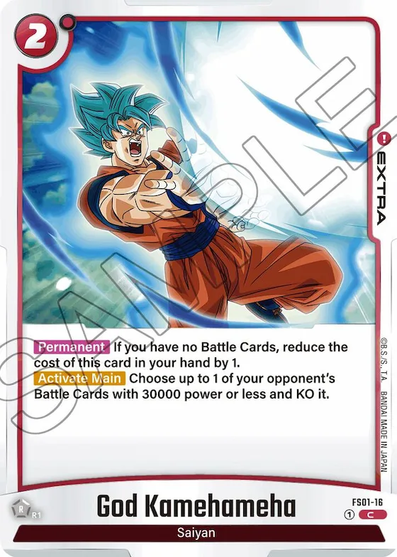 God Kamehameha #fs1-16 – Starter Deck 1: Son Goku