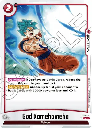 God Kamehameha #fs1-16 – Starter Deck 1: Son Goku