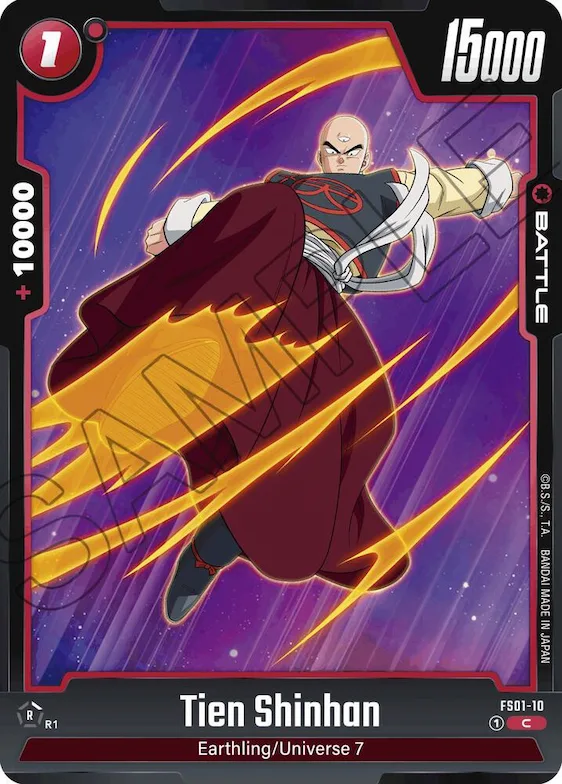 Tien Shinhan #fs1-10 – Starter Deck 1: Son Goku