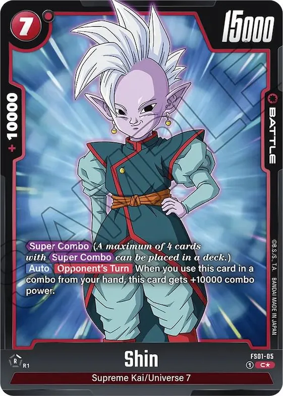 Shin (Bonus Pack Alternate Art) #fs1-05 – Starter Deck 1: Son Goku