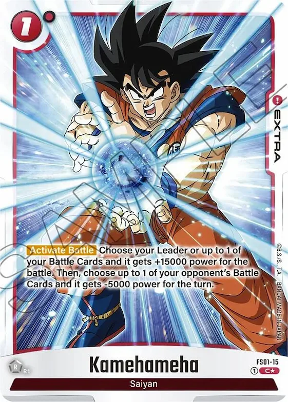 Kamehameha (Bonus Pack Alternate Art) #fs1-15 – Starter Deck 1: Son Goku