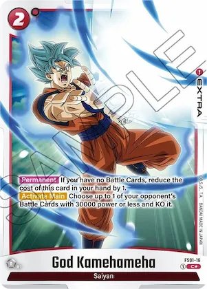 God Kamehameha (Bonus Pack Alternate Art) #fs1-16 – Starter Deck 1: Son Goku