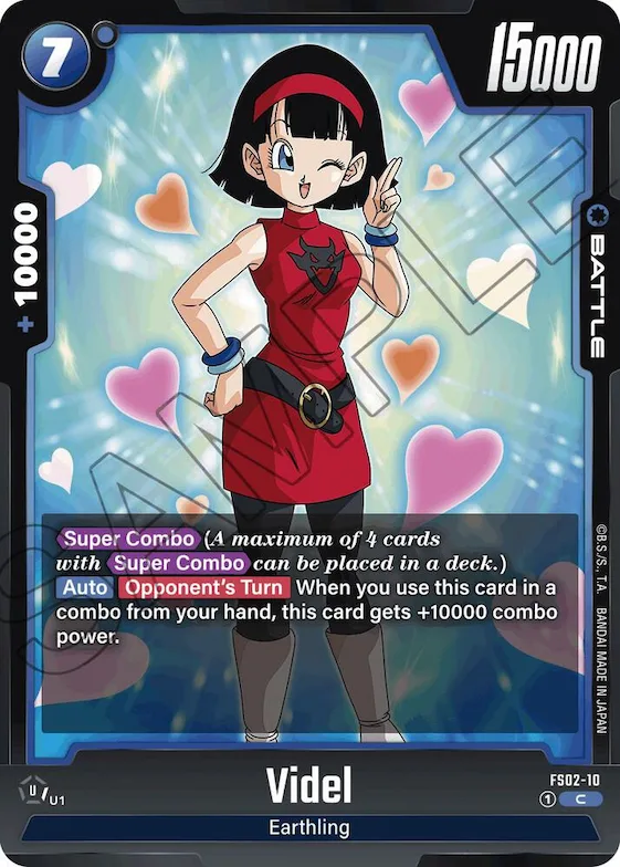 Videl #fs2-10 – Starter Deck 2: Vegeta