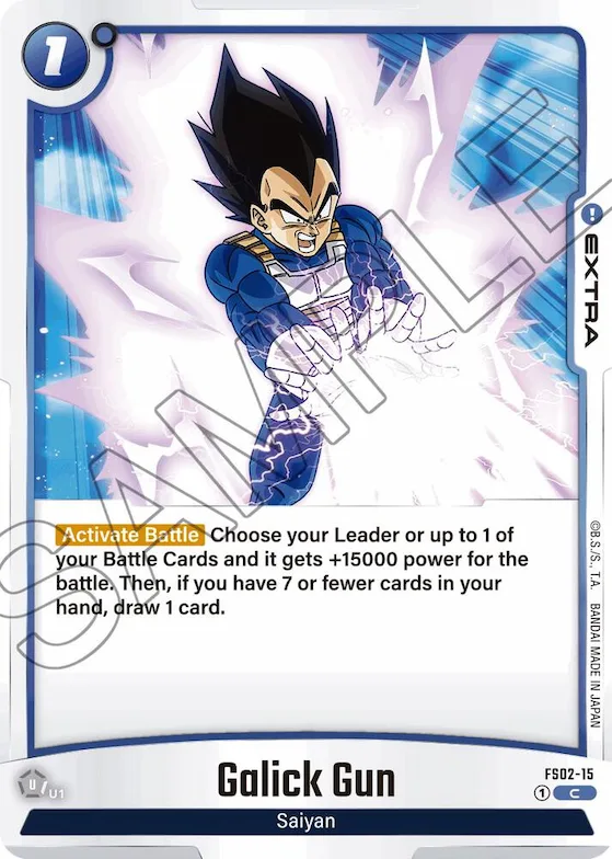 Galick Gun #fs2-15 – Starter Deck 2: Vegeta