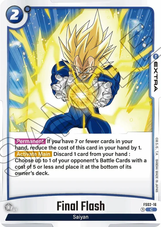 Final Flash #fs2-16 – Starter Deck 2: Vegeta