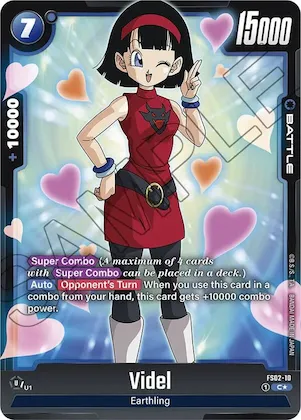 Videl (Bonus Pack Alternate Art) #fs2-10 – Starter Deck 2: Vegeta
