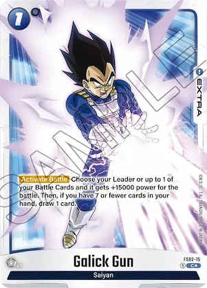 Galick Gun (Bonus Pack Alternate Art) #fs2-15 – Starter Deck 2: Vegeta