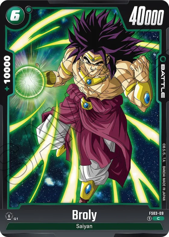 Broly - FS03-09 #fs3-09 – Starter Deck 3: Broly