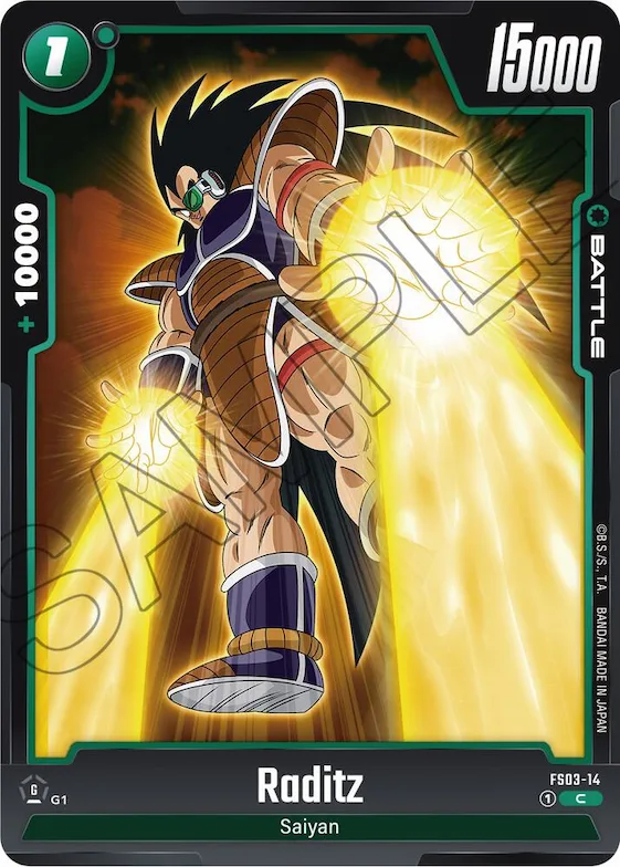 Raditz #fs3-14 – Starter Deck 3: Broly