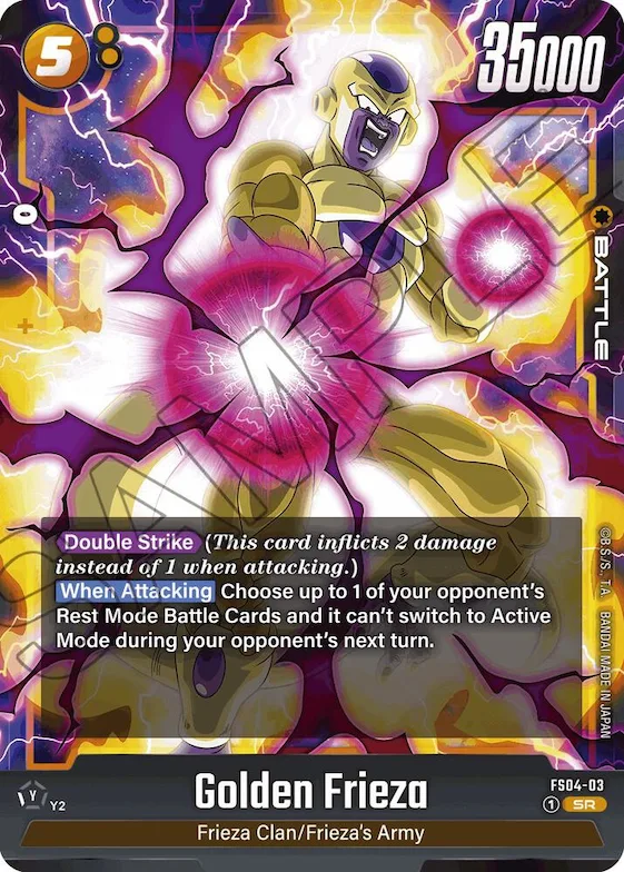 Golden Frieza #fs4-03 – Starter Deck 4: Frieza
