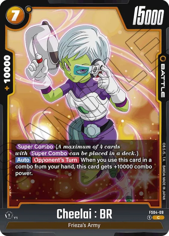 Cheelai : BR #fs4-09 – Starter Deck 4: Frieza