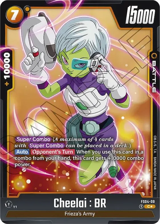 Cheelai : BR (Bonus Pack Alternate Art) #fs4-09 – Starter Deck 4: Frieza