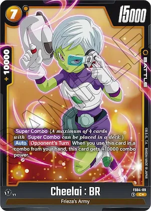 Cheelai : BR (Bonus Pack Alternate Art) #fs4-09 – Starter Deck 4: Frieza