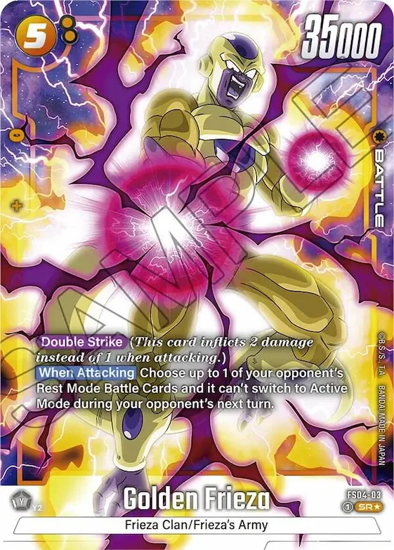 Golden Frieza (Bonus Pack Alternate Art) #fs4-03 – Starter Deck 4: Frieza
