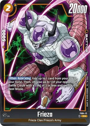 Frieza - FS04-12 (Bonus Pack Alternate Art) #fs4-12 – Starter Deck 4: Frieza
