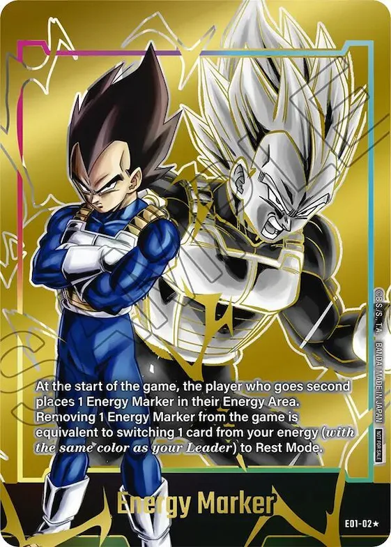 Energy Marker (E01-02) (Gold) #e1-02 – Fusion World Energy Markers