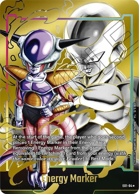 Energy Marker (E01-04) (Gold) #e1-04 – Fusion World Energy Markers