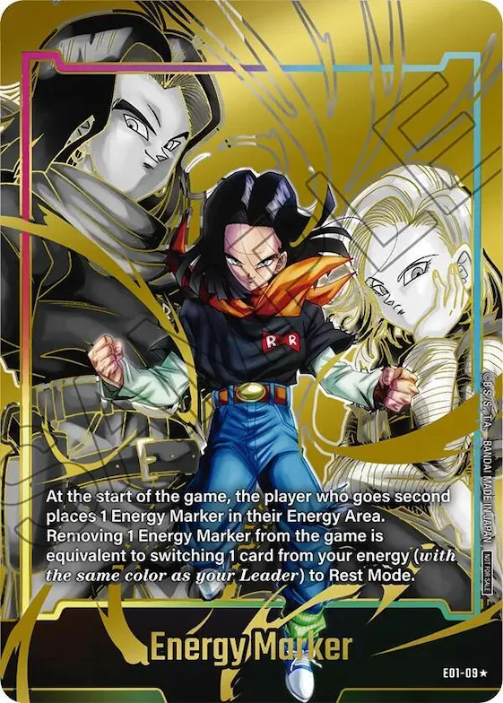 Energy Marker (E01-09) (Gold) #e1-09 – Fusion World Energy Markers
