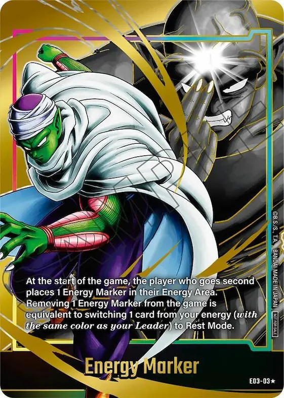 Energy Marker (E03-03) (Gold) #e3-03 – Fusion World Energy Markers