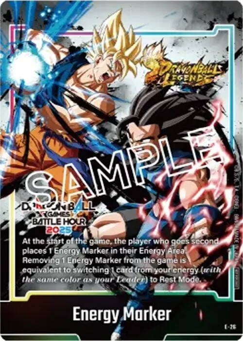 Energy Marker (E-26) (Dragon Ball Games Battle Hour 2025 Promo Card Set) #e-26 – Fusion World Energy Markers