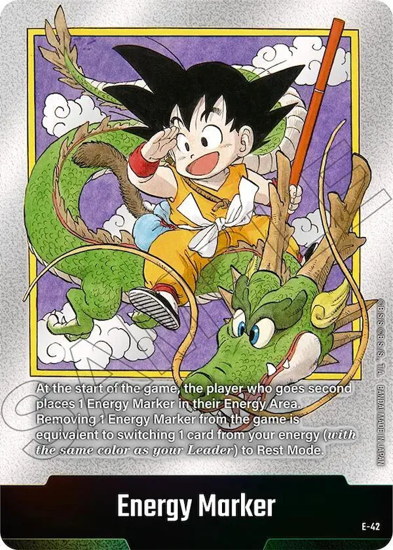 Energy Marker (E-42) #e-42 – Fusion World Energy Markers
